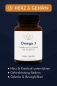 Preview: Omega-3 Premium in amber glass farbig – Healthness