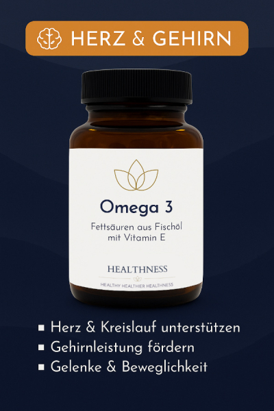 Preview: Omega-3 Premium in amber glass farbig – Healthness